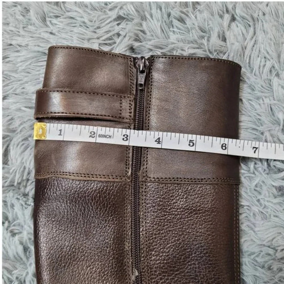 Aldo‎ Brown Leather Boots - Size 7 - Picture 8 of 10